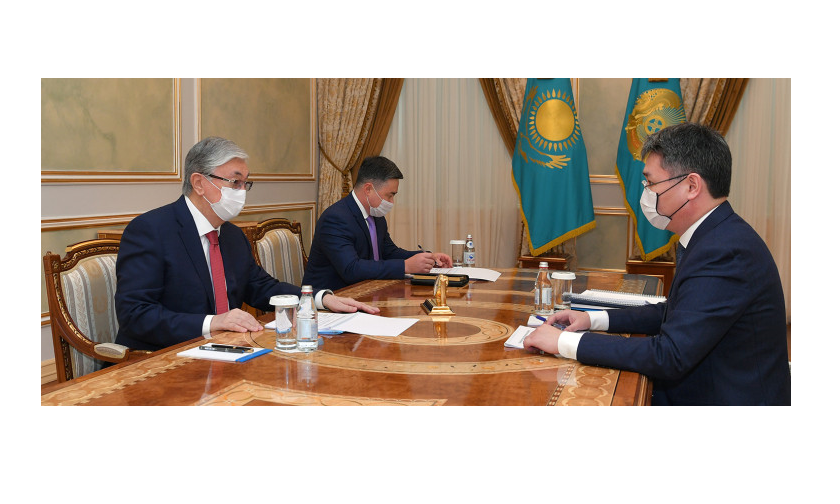 Kassym-Jomart Tokayev receives Minister of Labor and Social Protection of the Population