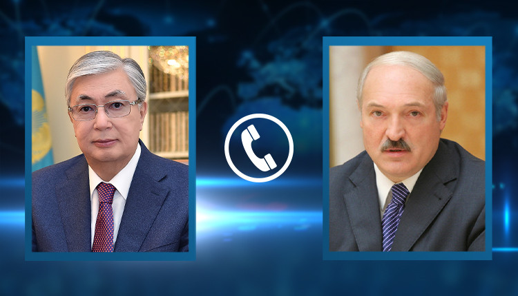 The Presidents of Kazakhstan and Belarus had a telephone conversation