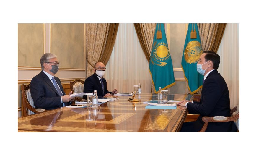 The Head of State receives Deputy Chairman of the Assembly of People of Kazakhstan