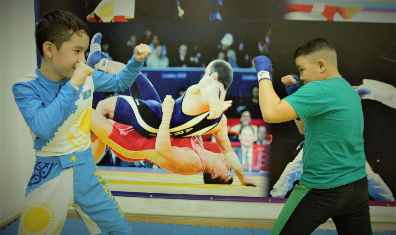 38 % of children and teens attend sport sections in Kazakhstan