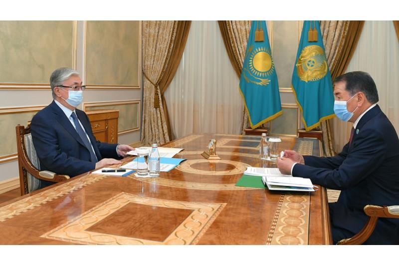 The Head of State receives Constitutional Council Chairman