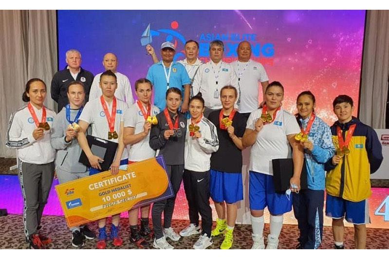 Kazakhstan pockets 16 medals at 2021 Asian Boxing Championships