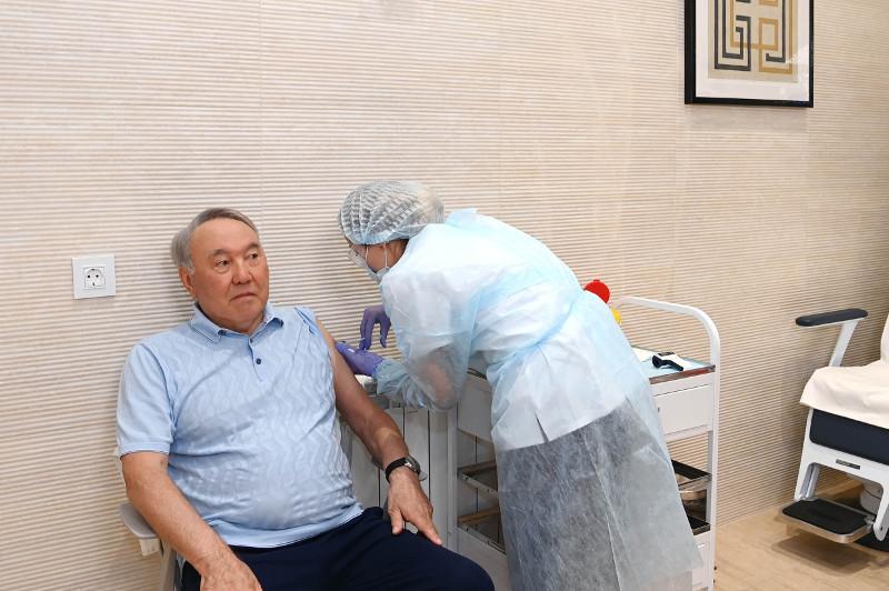Elbasy was vaccinated against coronavirus infection
