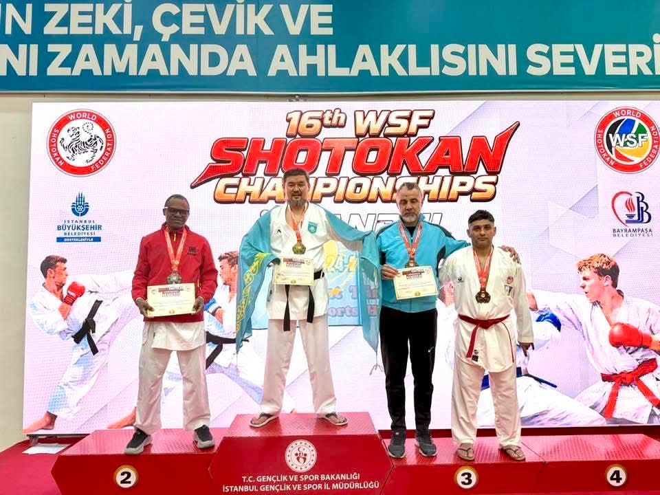 Атырау облысы әкімінің орынбасары каратэден әлем чемпионы атанды